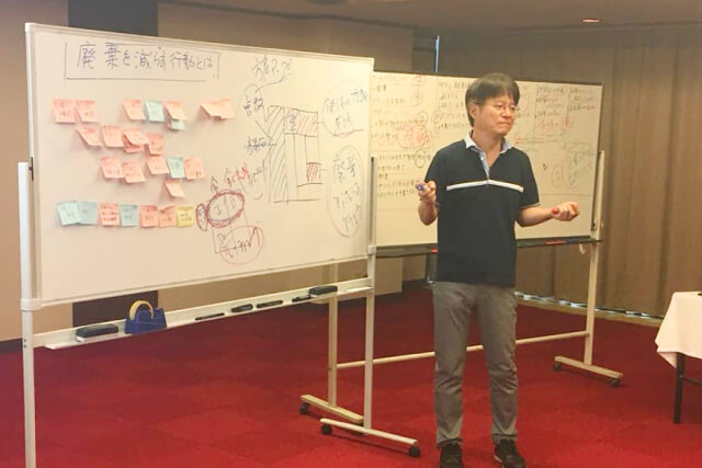 オーダーメイド型企業研修の様子